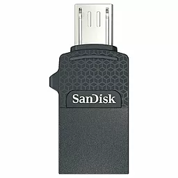 Флешка SanDisk 16 GB Flash Drive USB Ultra Dual, OTG, Micro-USB (SDDD1-016G-G35) Black