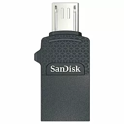 Флешка SanDisk 16 GB Flash Drive USB Ultra Dual, OTG, Micro-USB (SDDD1-016G-G35) Black - фото Флешка SanDisk 16 GB Flash Drive USB Ultra Dual, OTG, Micro-USB (SDDD1-016G-G35) Black
