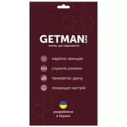 Чехол GETMAN Ease logo для Samsung Galaxy S20 Прозрачный - миниатюра 3