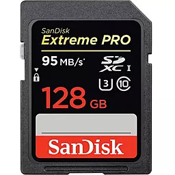 Карта пам'яті SanDisk SDXC 128GB Extreme Pro Class 10 UHS-I U3 (SDSDXPA-128G-G46) - фото Карта пам'яті SanDisk SDXC 128GB Extreme Pro Class 10 UHS-I U3 (SDSDXPA-128G-G46)