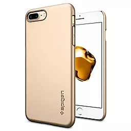 Чохол Spigen Thin Fit для Apple iPhone 8 Plus, iPhone 7 Plus Champagne Gold (043CS20734)