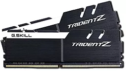 Оперативная память G.Skill 32GB (2x16GB) DDR4 3600MHz Trident Z Black/White (F4-3600C17D-32GTZKW) - миниатюра 2
