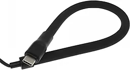 USB Кабель-підставка XO NB195 1.2m USB Type-C Cable Black