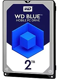 Жорсткий диск для ноутбука Western Digital Blue 2 TB 2.5 (WD20SPZX)