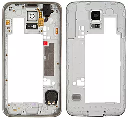 Рамка корпуса Samsung Galaxy S5 G900 Silver