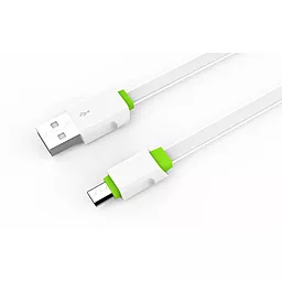 Кабель LDNio USB-A - micro USB 12w 2.4а 2м cable White (LS01) - мініатюра 3 Кабель LDNio USB-A - micro USB 12w 2.4а 2м cable White (LS01) - мініатюра 3