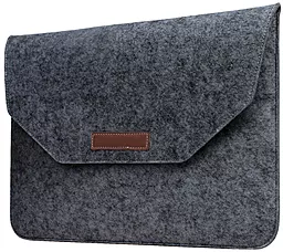 Сумка для ноутбука 1TOUCH FELT BAG для MacBook 11", 12", 13" Dark Grey - фото Сумка для ноутбука 1TOUCH FELT BAG для MacBook 11", 12", 13" Dark Grey