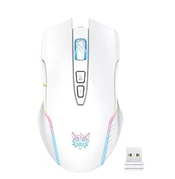 Компьютерная мышка Onikuma CW905 Wireless (19581) white - фото Компьютерная мышка Onikuma CW905 Wireless (19581) white