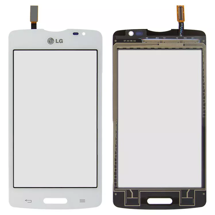 Сенсор (тачскрін) LG L80 Blanco D373, D375 White - фото 1