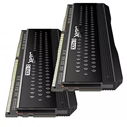 Оперативна пам'ять Team DDR4 16GB (2x8GB) 3200 MHz Dark Pro Black/Gray (TDPGD416G3200HC14ADC01) - мініатюра 3