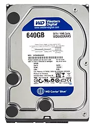 Жесткий диск WD Caviar Blue 640 GB SATA 2 (WD6400AAKS_) - фото Жесткий диск WD Caviar Blue 640 GB SATA 2 (WD6400AAKS_)