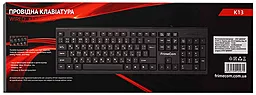 Клавіатура FrimeCom K13 USB Black - мініатюра 3 Клавіатура FrimeCom K13 USB Black - мініатюра 3