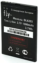 Акумулятор Fly DS120 / BL6203 (1000 mAh) 12 міс. гарантії - мініатюра 2