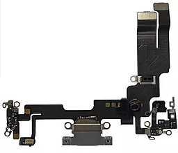 Нижний шлейф Apple iPhone 14 c разъемом зарядки, гарнитуры, синхронизации и микрофоном Midnight