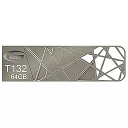 Флешка Team 64GB T132 USB 3.0 (TT13264GS01) Silver - фото Флешка Team 64GB T132 USB 3.0 (TT13264GS01) Silver
