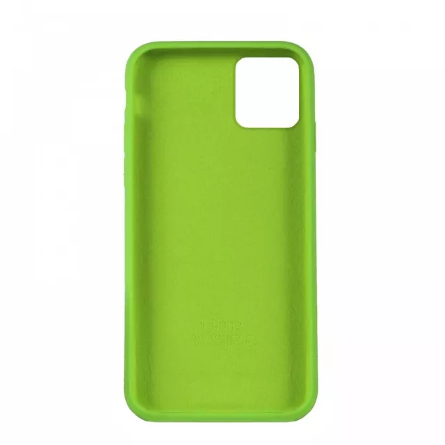 Чохол Silicone Case Full для Apple iPhone 11 Pro Max Green - фото 2