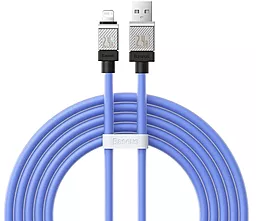 Кабель Baseus CoolPlay Series USB-A - Lightning 12w 2.4a 2м cable Blue (CAKW000503) - фото Кабель Baseus CoolPlay Series USB-A - Lightning 12w 2.4a 2м cable Blue (CAKW000503)