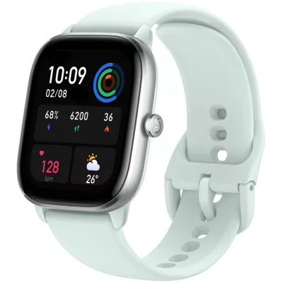 Смарт-годинник Amazfit GTS 4 Mini Mint Blue - фото 1