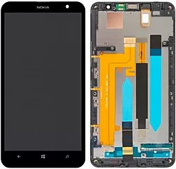 Дисплей Nokia Lumia 1320 з тачскріном і рамкою, оригінал, Black - фото Дисплей Nokia Lumia 1320 з тачскріном і рамкою, оригінал, Black