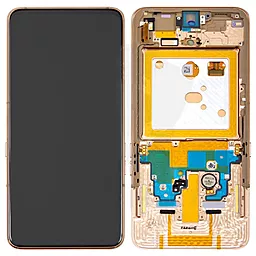 Дисплей Samsung Galaxy A80 A805 с тачскрином и рамкой, оригинал, Gold - фото Дисплей Samsung Galaxy A80 A805 с тачскрином и рамкой, оригинал, Gold
