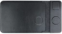 Подставка-чехол для ноутбука Stand JD-S97 з БЗП 4in1 15W (13-14'') Black - фото Подставка-чехол для ноутбука Stand JD-S97 з БЗП 4in1 15W (13-14'') Black