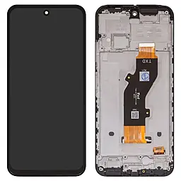 Дисплей Tecno Spark 30C 4G з тачскріном і рамкою, оригінал, Black - фото Дисплей Tecno Spark 30C 4G з тачскріном і рамкою, оригінал, Black