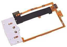 Шлейф Nokia X3-00 c компонентами и верхним клавиатурным модулем и боковыми кнопками - фото Шлейф Nokia X3-00 c компонентами и верхним клавиатурным модулем и боковыми кнопками