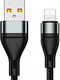 USB Кабель Jellico B16 15W 3.1A Lightning Cable Black
