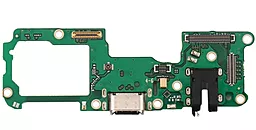 Нижняя плата Oppo A93 4G, с разъемом зарядки, наушников, микрофоном