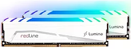 Оперативна пам'ять Mushkin 64 GB (2x32GB) DDR4 3600 MHz Redline Lumina RGB White (MLB4C360JNNM32GX2)