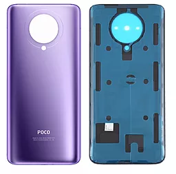 Задняя крышка корпуса Xiaomi Poco F2 Pro с логотипом "Poco" Electric Purple