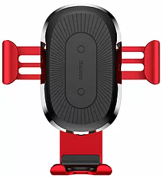 Тримач з бездротовою зарядкою Baseus Wireless Charger WXYL-09 Red - фото Тримач з бездротовою зарядкою Baseus Wireless Charger WXYL-09 Red