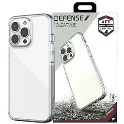 Чехол 1TOUCH Defense ClearVue Series (TPU+PC) для Apple iPhone 13 Pro Max (6.7")  Прозрачный - миниатюра 3