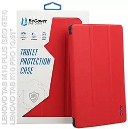 Чехол для планшета BeCover Flexible TPU Mate для Lenovo Tab M10 Plus TB-125F (3rd Gen), K10 Pro TB-226 10.61" Red (712526) - фото Чехол для планшета BeCover Flexible TPU Mate для Lenovo Tab M10 Plus TB-125F (3rd Gen), K10 Pro TB-226 10.61" Red (712526)