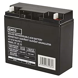 Акумуляторна батарея Emos 12V 18Ah L1 AGM (B9655) - мініатюра 3