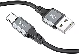 Кабель Hoco X92 USB-A - Type-C 15w 3a 3м cable Black - мініатюра 2 Кабель Hoco X92 USB-A - Type-C 15w 3a 3м cable Black - мініатюра 2