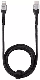 Кабель Prolink USB Type-C - Lightning 18w 3a 1м PD сable Black (PF444A-0100) - миниатюра 4 Кабель Prolink USB Type-C - Lightning 18w 3a 1м PD сable Black (PF444A-0100) - миниатюра 4