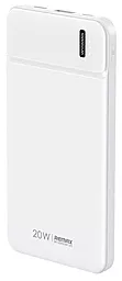 Повербанк Remax Pure QC+PD 10000mAh 20W (RPP-287) White - фото Повербанк Remax Pure QC+PD 10000mAh 20W (RPP-287) White