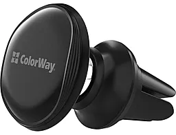 Тримач магнітний ColorWay Metallic Air Vent-4 Black (CW-CHM09-BK) - фото Тримач магнітний ColorWay Metallic Air Vent-4 Black (CW-CHM09-BK)