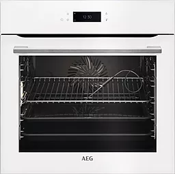 Духовой шкаф электрический AEG BCR748380W - фото Духовой шкаф электрический AEG BCR748380W