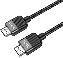 Відеокабель Hoco US09 HDMI 2.0 4k 60hz 2m black