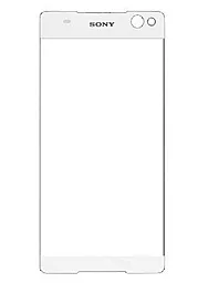 Корпусное стекло дисплея Sony Xperia C5 Ultra Dual E5533, E5506, E5563 White - фото Корпусное стекло дисплея Sony Xperia C5 Ultra Dual E5533, E5506, E5563 White