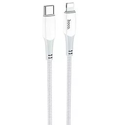Кабель USB PD Hoco X70 Ferry 20W USB Type-C - Lightning Cable White