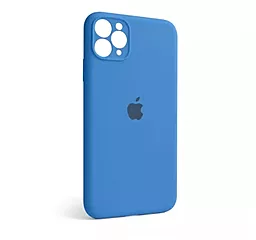 Чохол Silicone Case Full Camera для Apple iPhone 11 Pro Max Royal Blue