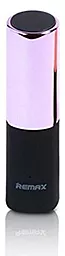 Повербанк Remax Lipmax (RPL-12) 2400 mAh Purple - фото Повербанк Remax Lipmax (RPL-12) 2400 mAh Purple