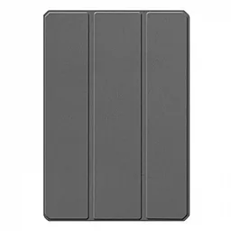 Чехол для планшета Case Tri-Fold Flat Book с держателем стилуса для Apple iPad 9.7" 5, 6, iPad Air 1, 2, Pro 9.7" Grey - фото Чехол для планшета Case Tri-Fold Flat Book с держателем стилуса для Apple iPad 9.7" 5, 6, iPad Air 1, 2, Pro 9.7" Grey