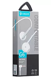 Навушники Celebrat G6 White - мініатюра 2