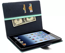 Чехол для планшета Mercury Fancy Diary Series Apple iPad 2, iPad 3, iPad 4 Turquoise - Blue - миниатюра 5