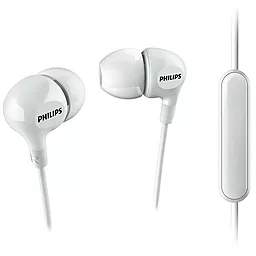 Навушники Philips SHE3555WT Mic White