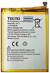 Аккумулятор Tecno Camon 11S CB7 BL-34CT (3500 mAh) 12 мес. гарантии
